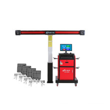 Fast Reliable 4 Wheel 3D Aligment with Automatic Tracking Machine